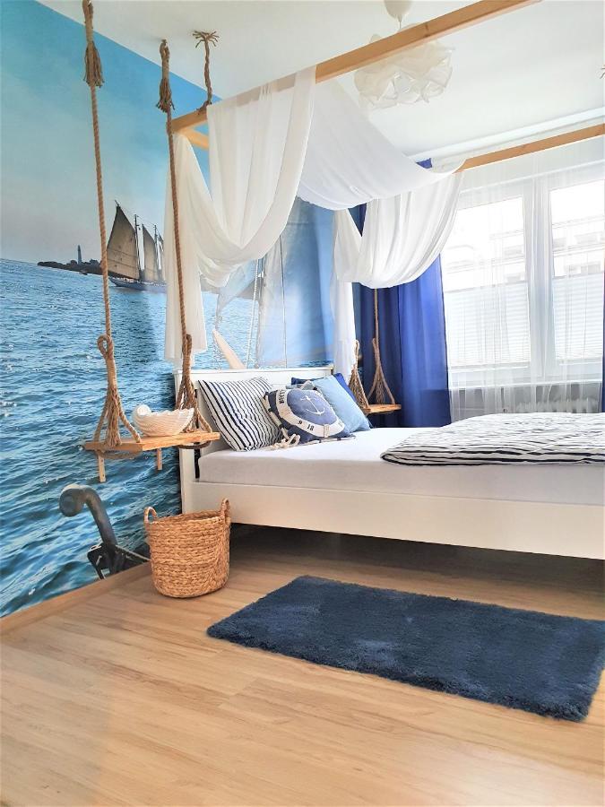 Wera - Klimatyczny Apartament 300 M Od Plazy Brzezno - Azw Gdańsk Exteriör bild